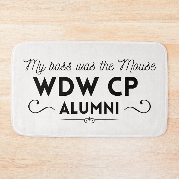 Item preview, My Boss was the Mouse: WDW CP Alumni, Black font designed and sold by morelando.