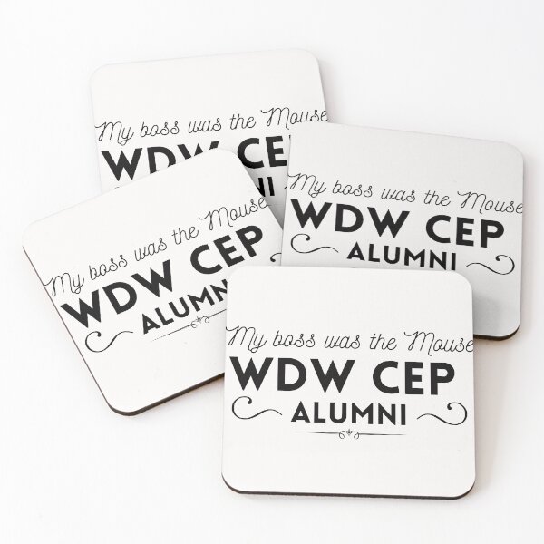 Item preview, My Boss was the Mouse: WDW CEP Alumni, Black font designed and sold by morelando.