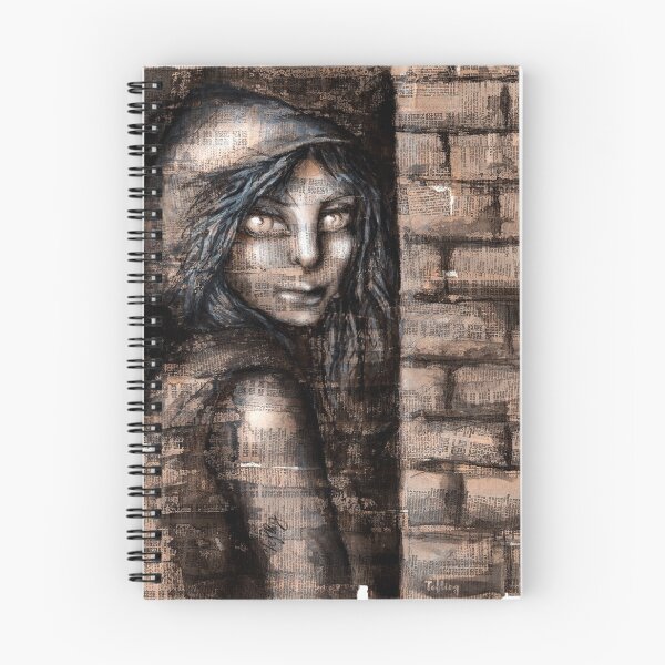 Item preview, Around the Next Corner Ink Collage designed and sold by Toni Fanali.