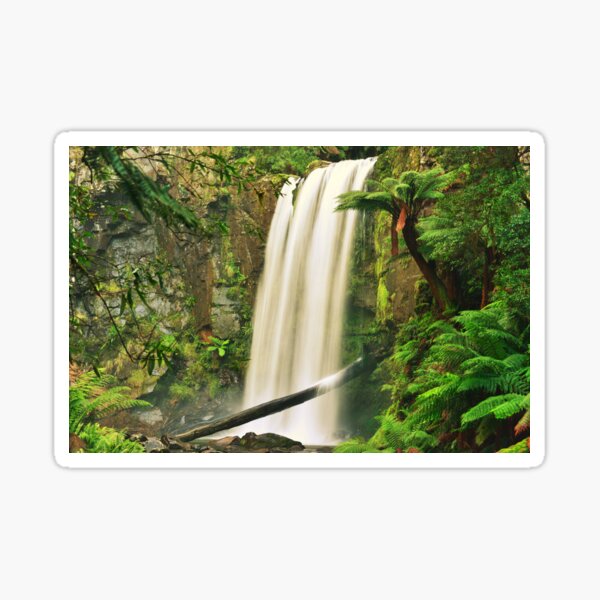 hopetoun falls,vic, (BEAUTIFALLS) Sticker