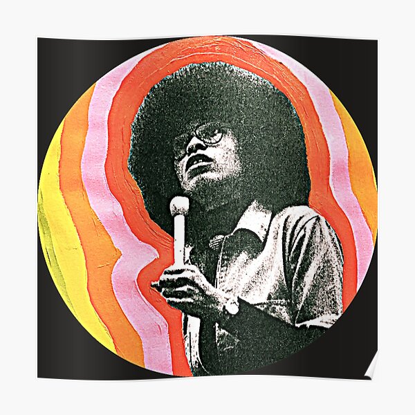 BLM Angela Davis Poster