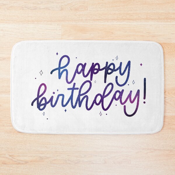 Item preview, Happy Birthday Galaxy designed and sold by amberlart.