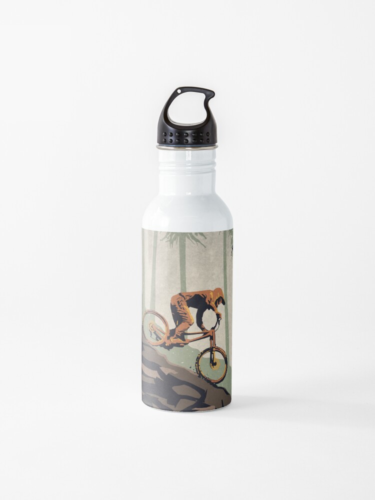 retro bike water bottle