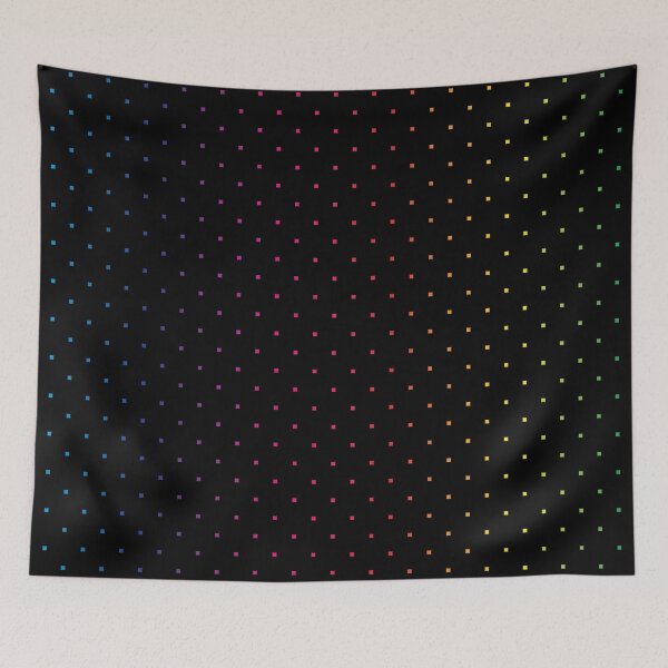 Item preview, Pretty Simple Small Squares Rainbow Spectrum designed and sold by GDCdesigns.