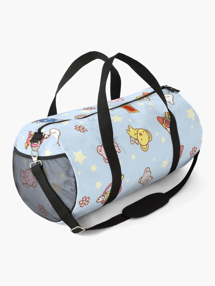 Alternate view of cardcaptor sakura cute magical girl things blue Duffle Bag