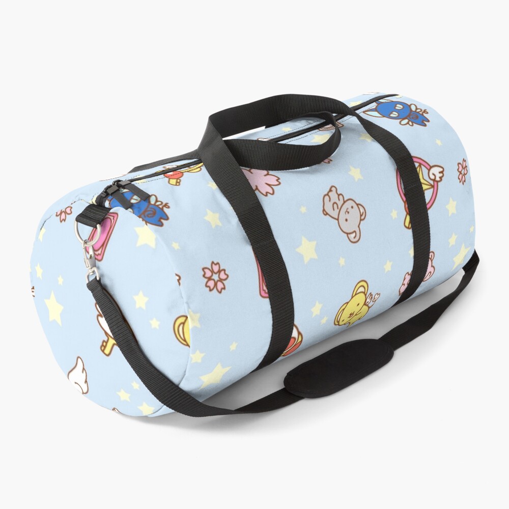 cardcaptor sakura cute magical girl things blue Duffle Bag