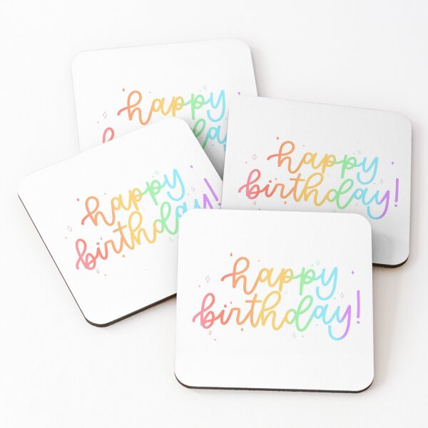 Item preview, Happy Birthday Rainbow designed and sold by amberlart.