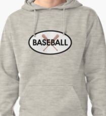 Baseball oval Pullover Hoodie