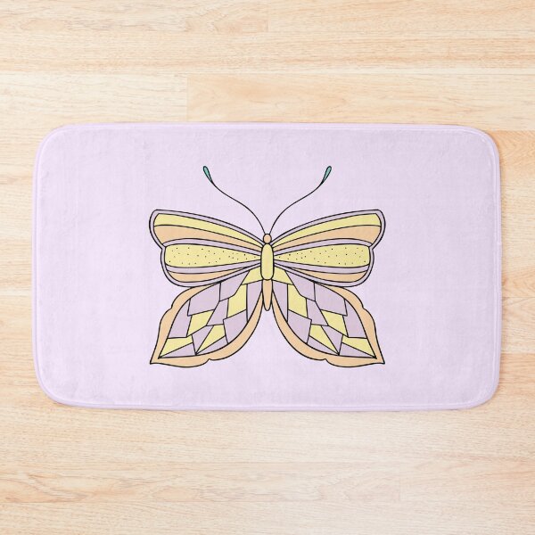 Item preview, Beautiful mystical yellow and lilac butterfly. designed and sold by Senpo.
