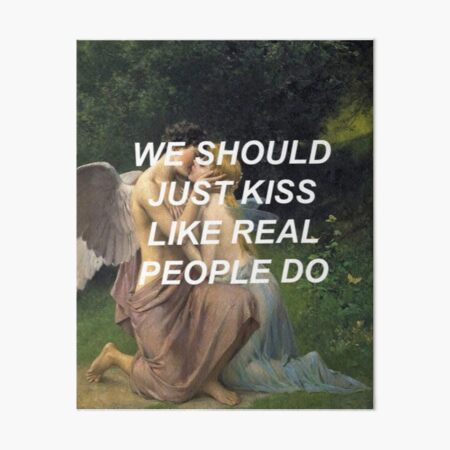 Like Real People Do (Hozier) Art Board Print