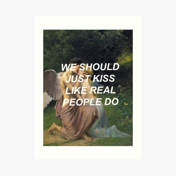 Like Real People Do (Hozier) Art Print