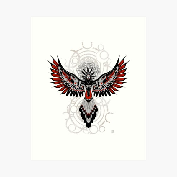 Item preview, Native Divine Crow Woman designed and sold by SFDesignstudio.
