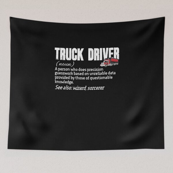 Item preview, Truck Driver Définition designed and sold by Captain Mood.