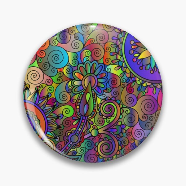 Item preview, Colorful Retro Boho Abstract designed and sold by pugmom4.
