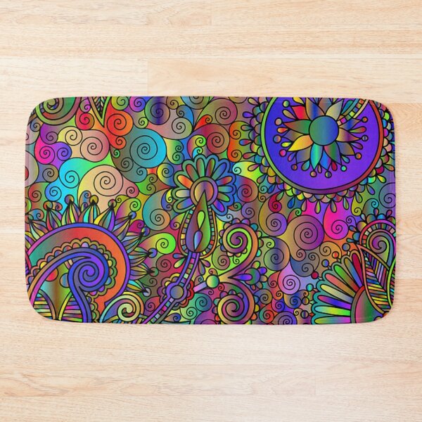 Item preview, Colorful Retro Boho Abstract designed and sold by pugmom4.