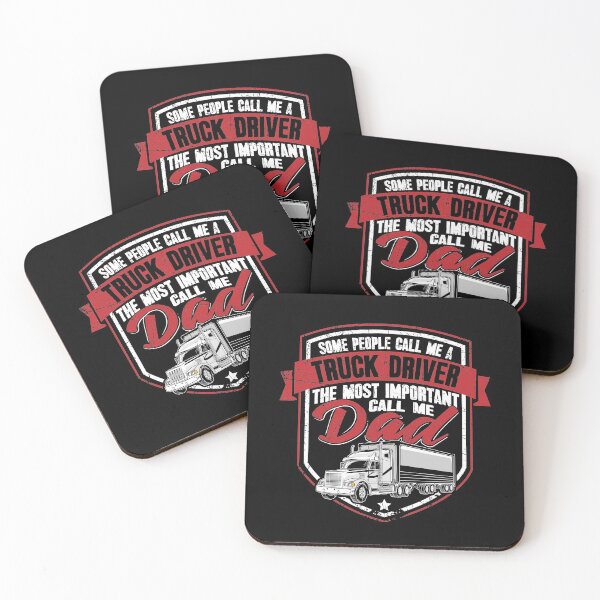 Item preview, Trucker And Dad Funny Trucker Dad designed and sold by Captain Mood.