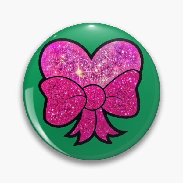 Artikelvorschau, GLITTERY PINK BOW entworfen und verkauft von hlpina1.