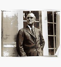 All The President's Heads #4 - FDR Poster