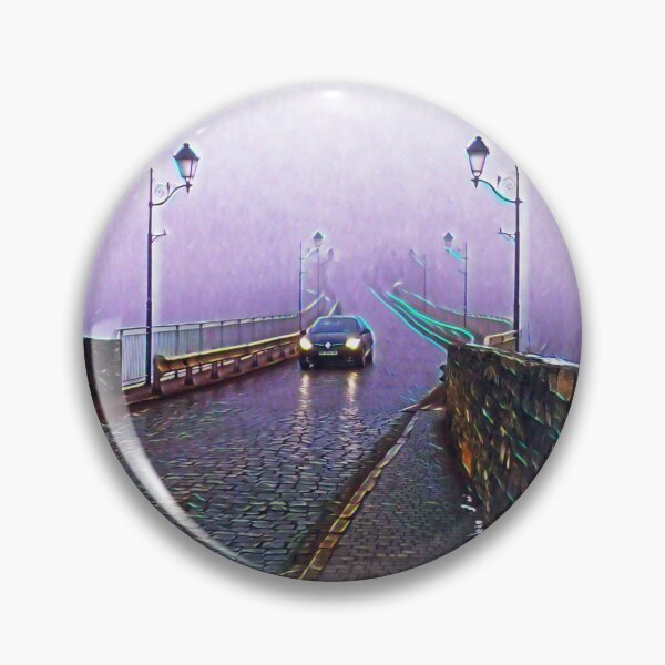 Item preview, Misty bridge leading to nowhere designed and sold by helenkaiy.