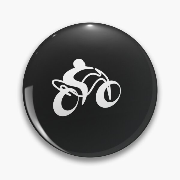 Motorcycle Up Pins And Buttons Redbubble
