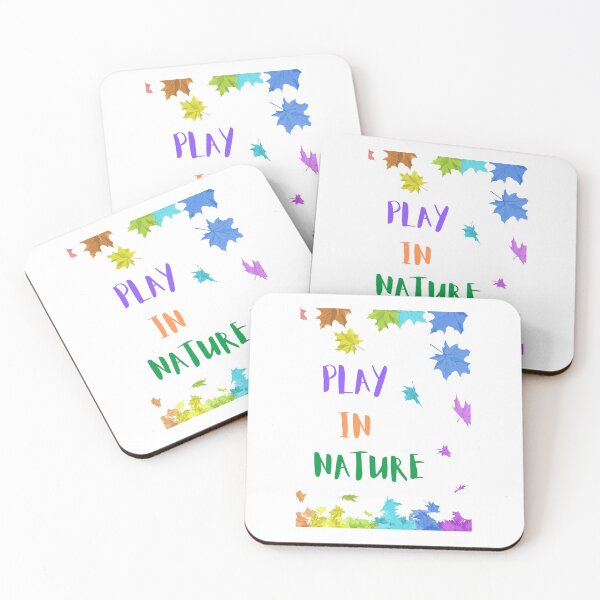 Item preview, Kids Playroom Play In Nature Wall Art Home Decor designed and sold by visual-samadhi.