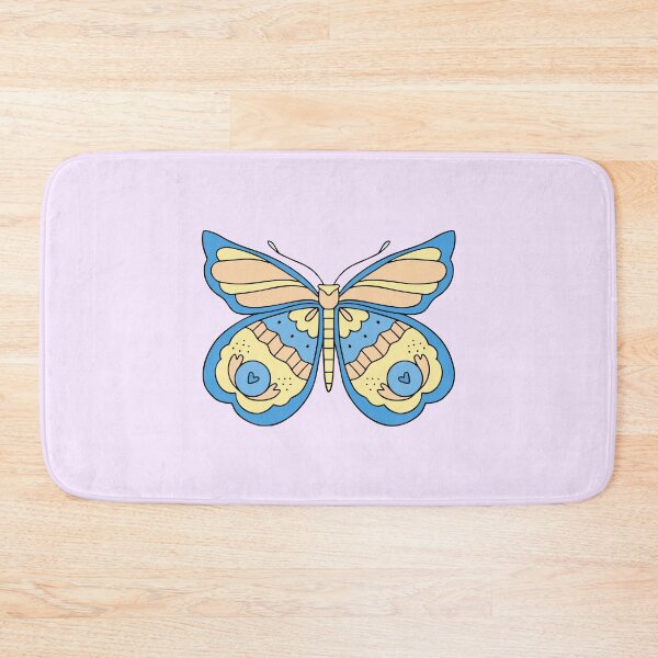 Item preview,  Beautiful mystical yellow and electric blue butterfly. designed and sold by Senpo.