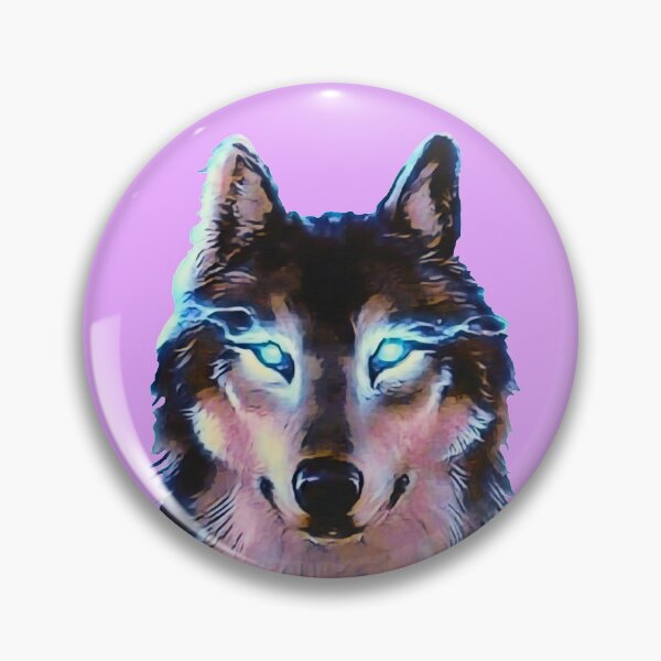 Item preview, Wolf with green shining eyes designed and sold by helenkaiy.