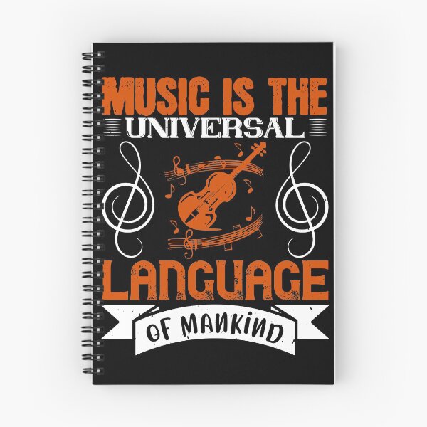 Item preview, Music Is The Universal Language Of Mankind designed and sold by GoodVibeDesign.