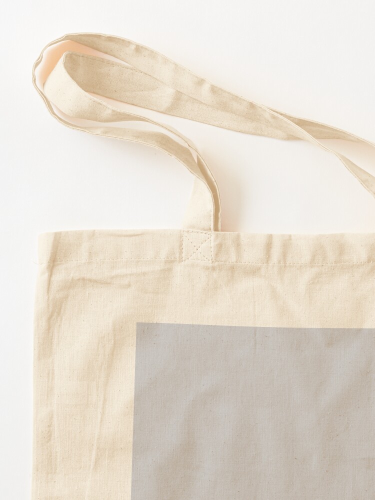 Pale Grey Tote Bag