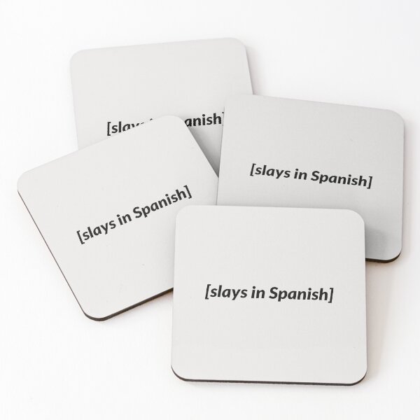 Item preview, Slays in Spanish Meme, no backround designed and sold by Latina Charm.