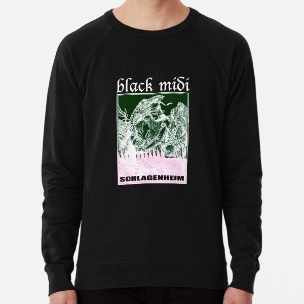 Black Midi Schlagenheim Lightweight Sweatshirt