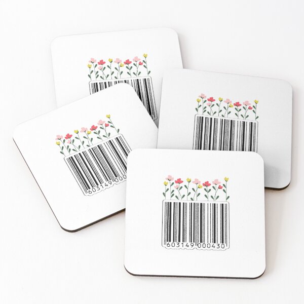 Item preview, Floral Barcode designed and sold by K Studios.