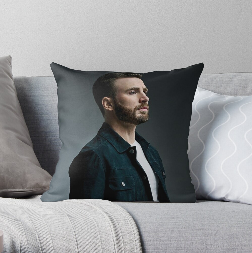 chris evans plush pillow