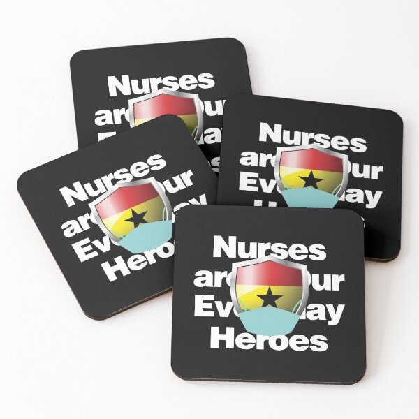 Item preview, Ghana Nurses are Everyday Heroes designed and sold by HelloFromAja.