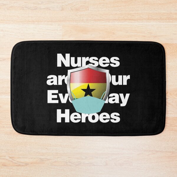 Item preview, Ghana Nurses are Everyday Heroes designed and sold by HelloFromAja.