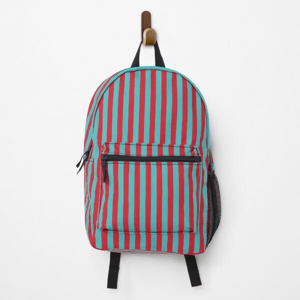 Item preview, Aqua Red Linear Pattern designed and sold by zcabask.