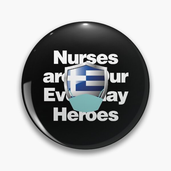 Item preview, Greece Nurses are Everyday Heroes designed and sold by HelloFromAja.