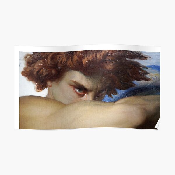 "Fallen angel painting " Poster for Sale by ocddot Redbubble