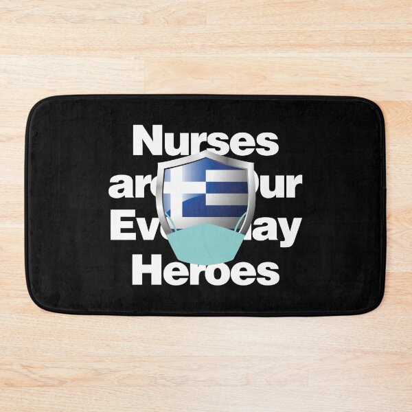 Item preview, Greece Nurses are Everyday Heroes designed and sold by HelloFromAja.