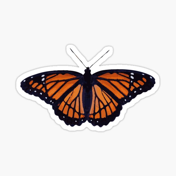 Aesthetic Butterfly Garden Stickers Redbubble