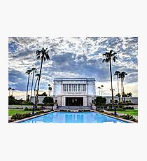 MESA TEMPLE LDS MORMON Photographic Print