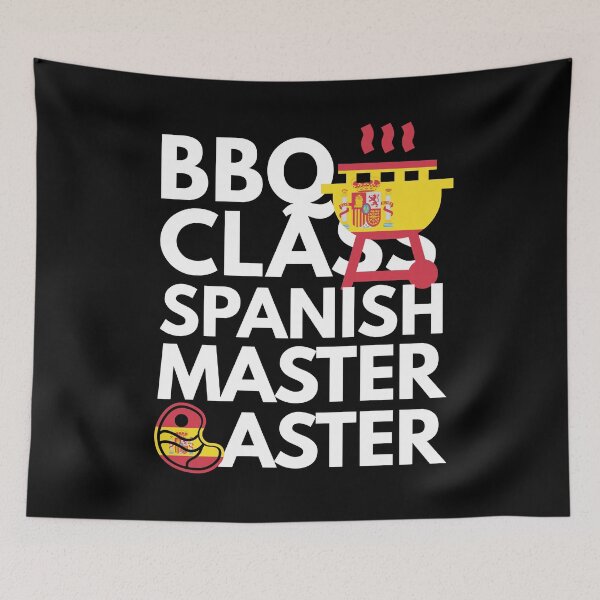 Item preview, Barbeque Class Spanish Master Baster designed and sold by HelloFromAja.