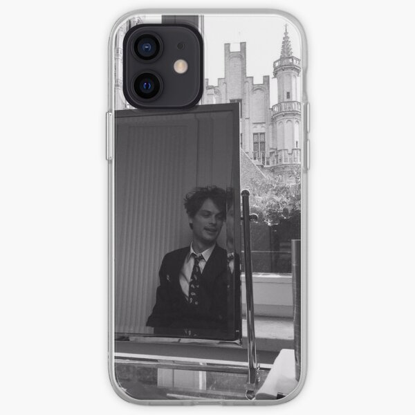 matthew gray gubler black and white iPhone Soft Case