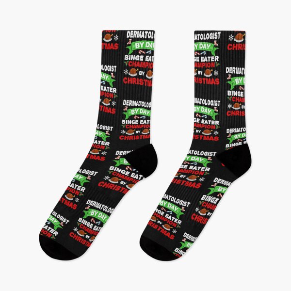 Item preview, Dermatologist by day Binge Eater by Christmas Xmas designed and sold by losttribe.