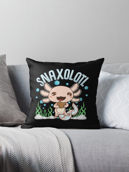 Vista previa del artículo con la obra «Snaxolotl Divertido Axolotl Sushi Snacks Kawaii Animal», diseñado y vendido por perfectpresents.