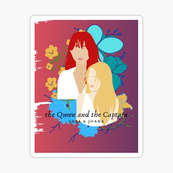 Pastel Shea and Joana Sticker