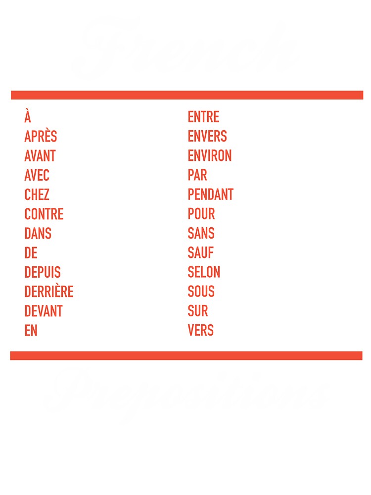 Avant / Après, Devant / Derrière in French: prepositions or adverbs 