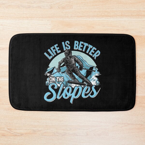 Item preview, Life Is Better On The Slopes Skiing & Snowboarding designed and sold by perfectpresents.