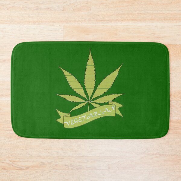 Artikelvorschau, Vegetarier Cannabis Hanfblatt vegetarisch Geschenk entworfen und verkauft von DerNerd.