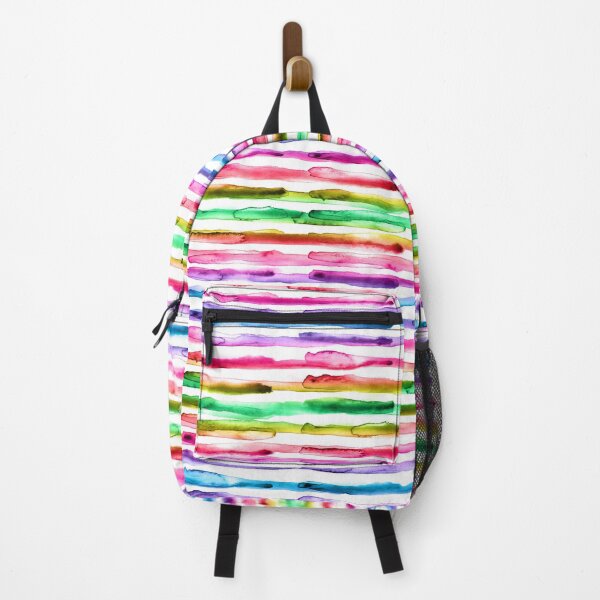 Item preview, Watercolor Stripes Rainbow designed and sold by Olooriel.